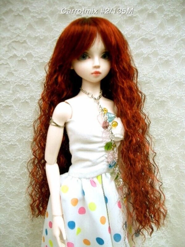 Wig / 8 inch / Long Wave (Carrotmix #2/135M)