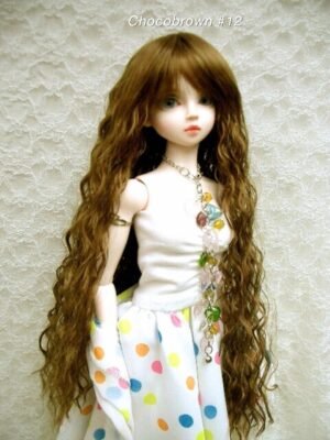 Wig / 8 inch / Long Wave (Chocobrown #12)