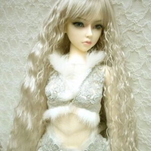 Wig / 8 inch / Long Wave (Grey #60)