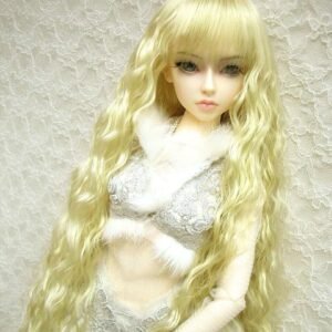Wig / 8 inch / Long Wave (Ivory #KB88)