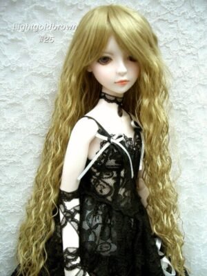 Wig / 8 inch / Long Wave (Lightgoldbrown #25)