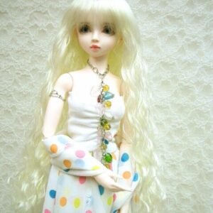 Wig / 8 inch / Long Wave (Milkwhite #K19)