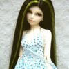 Wig / 7-8 inch / One-length Long Straight (Black-yellow #2/K2HL)