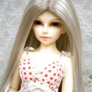 Wig / 7-8 inch / One-length Long Straight (Grey #60)