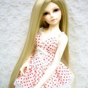 Wig / 7-8 inch / One-length Long Straight (Lightgoldmix #GL26)