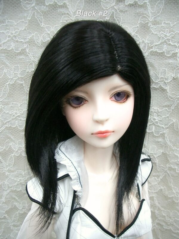 Wig / 8 inch / Long Bob (Black #2)