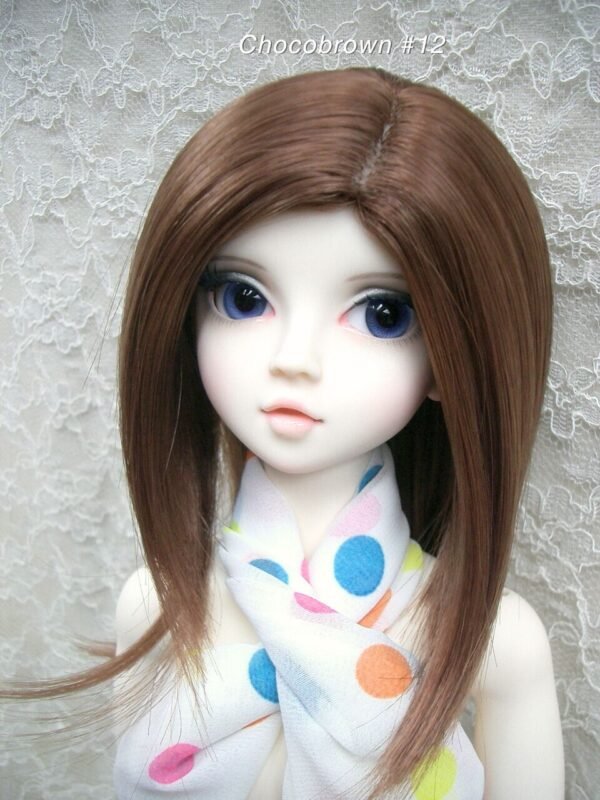 Wig / 8 inch / Long Bob (Chocobrown #12)