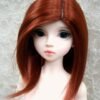 Wig / 8 inch / Long Bob (Maroon #350)