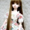 Wig / 8 inch / Long Straight with Bangs *Length 38cm (Chocobrown #12)