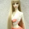 Wig / 8 inch / Long Straight with Bangs *Length 38cm (Lightgoldmix #GL26)