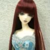 Wig / 8 inch / Long Straight with Bangs *Length 38cm (Wine #2/39M)