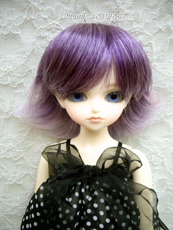 Wig / 7-8 inch / Long Bob Choppy (Lilacmix #K10/K5T)