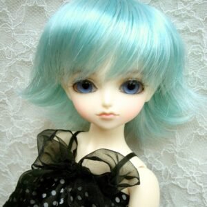 Wig / 7-8 inch / Long Bob Choppy (Lightblue #K19/K3M)