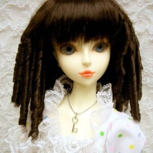Wig / 6-7 inch / Spiral Curls (Black #2)