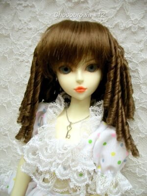 Wig / 6-7 inch / Spiral Curls (Chocobrown #12)