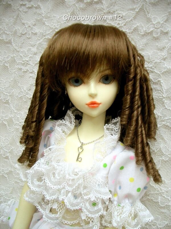 Wig / 6-7 inch / Spiral Curls (Chocobrown #12)