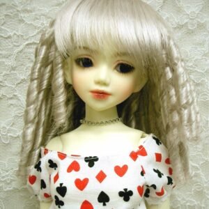 Wig / 6-7 inch / Spiral Curls (Grey #60)