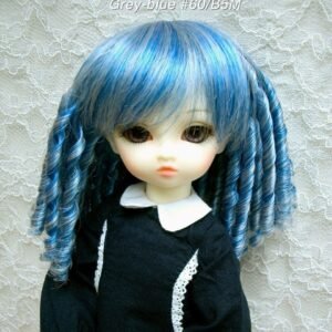Wig / 6-7 inch / Spiral Curls (Grey Blue #60/B5M)