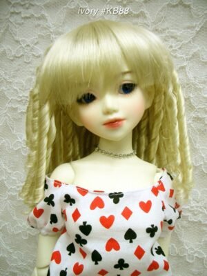 Wig / 6-7 inch / Spiral Curls (Ivory #KB88)