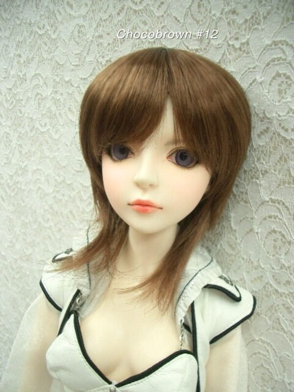 Wig / 8 inch / Shaggy Short (Chocobrown #12)