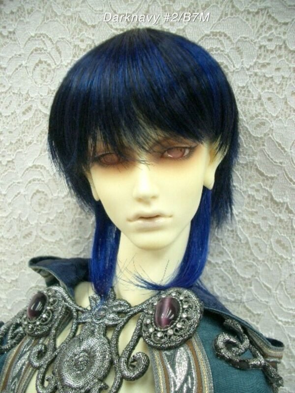 Wig / 8 inch / Shaggy Short (Darknavy #2/B7T)