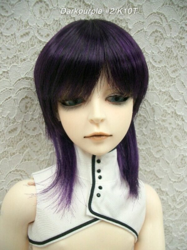 Wig / 8 inch / Shaggy Short (Darkpurple #2/K10T)