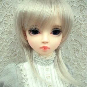 Wig / 8 inch / Shaggy Short (Grey #60)