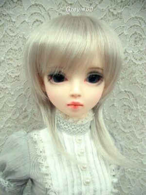 Wig / 8 inch / Shaggy Short (Grey #60)