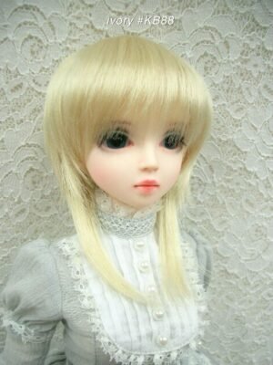 Wig / 8 inch / Shaggy Short (Ivory #KB88)