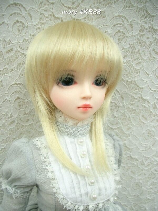 Wig / 8 inch / Shaggy Short (Ivory #KB88)
