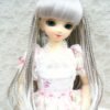 Wig / 7-8 inch / Braided Hair with Bangs (Grey #60)