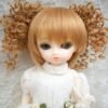 Wig / 6-7 inch / Curly Twintails with Bangs (Goldenbrown #144)
