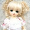 Wig / 7-8 inch / Curly Twintails with Bangs (Lightgold #613)
