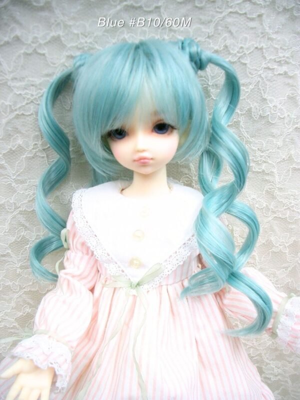 Wig / 7-8 inch / Long Twintails (Blue #B10/60M)