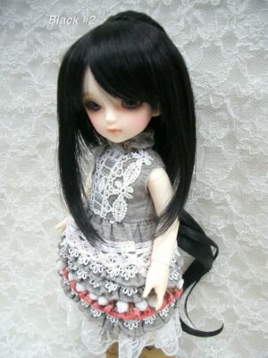 Wig / 6-7 inch / Long Ponytail (Black #2)
