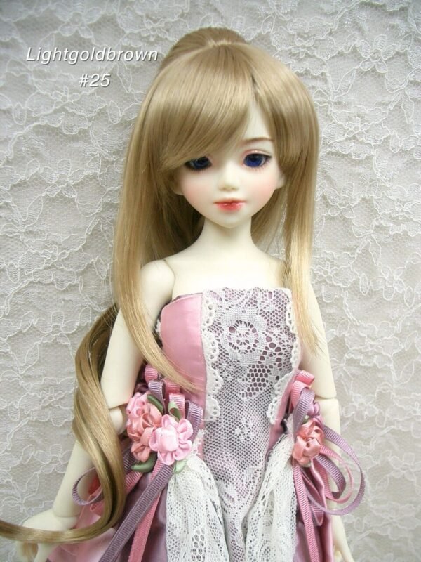 Wig / 6-7 inch / Long Ponytail (Lightgoldbrown #25)