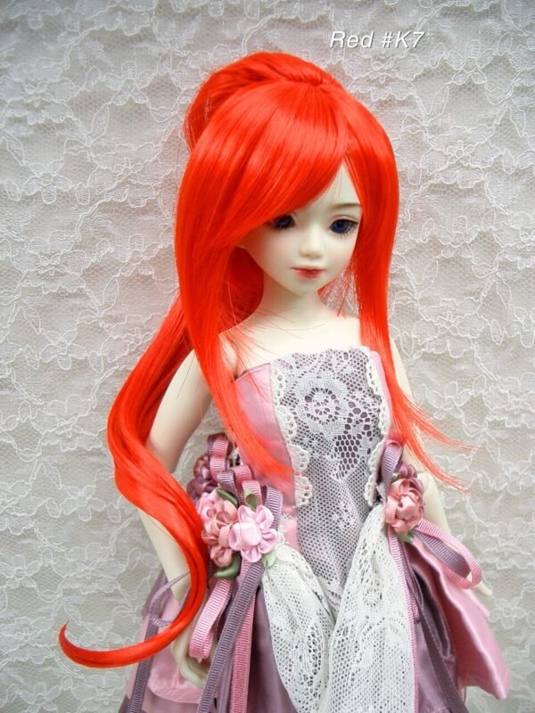 Wig / 6-7 inch / Long Ponytail (Red #K7)