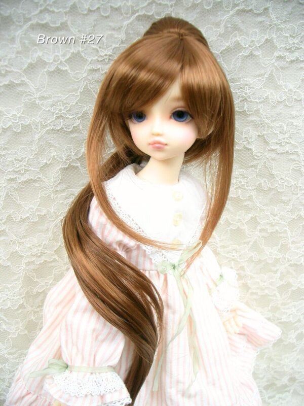 Wig / 7-8 inch / Long Ponytail (Brown #27)