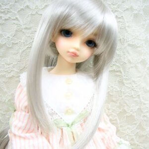 Wig / 7-8 inch / Long Ponytail (Grey #60)