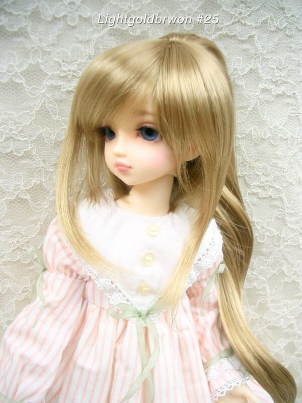 Wig / 7-8 inch / Long Ponytail (Lightgoldbrown #25)