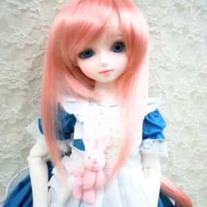 Wig / 7-8 inch / Long Ponytail (Metallic pink #25/K1M)