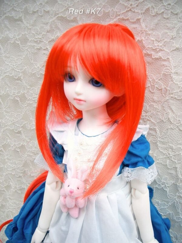 Wig / 7-8 inch / Long Ponytail (Red #K7)