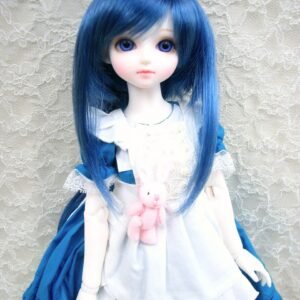 Wig / 7-8 inch / Long Ponytail (Steel blue #NC3)