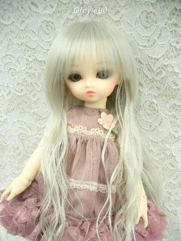 Wig / 6-7 inch / Natural Wave (Grey #60)