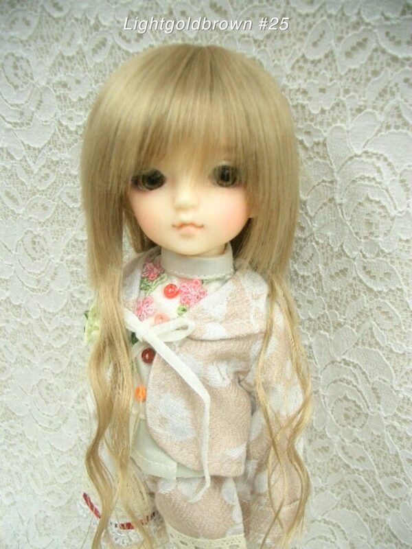 Wig / 6-7 inch / Natural Wave (Lightgoldbrown #25)