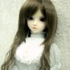 Wig / 8 inch / Natural Wave (Dark olive #18)