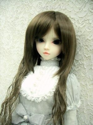 Wig / 8 inch / Natural Wave (Dark olive #18)