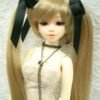 Wig / 6-7 inch / Ribbon Twintails (Lightgoldbrown #25)