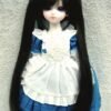Wig / 7-8 inch / Ribbon Twintail (Dark brown #8)