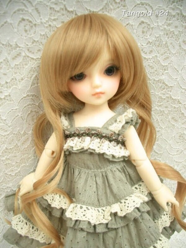 Wig / 6-7 inch / Heat-resistant Long Twintails (Tangold #24)